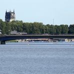 Durchblick am Aasee in Münster