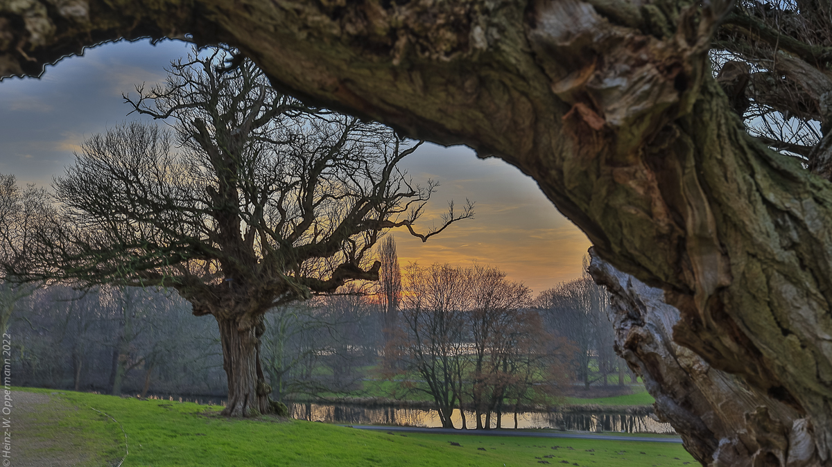 Durchblick am Abend