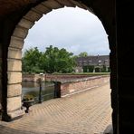 Durchblick am Schloss Lembeck