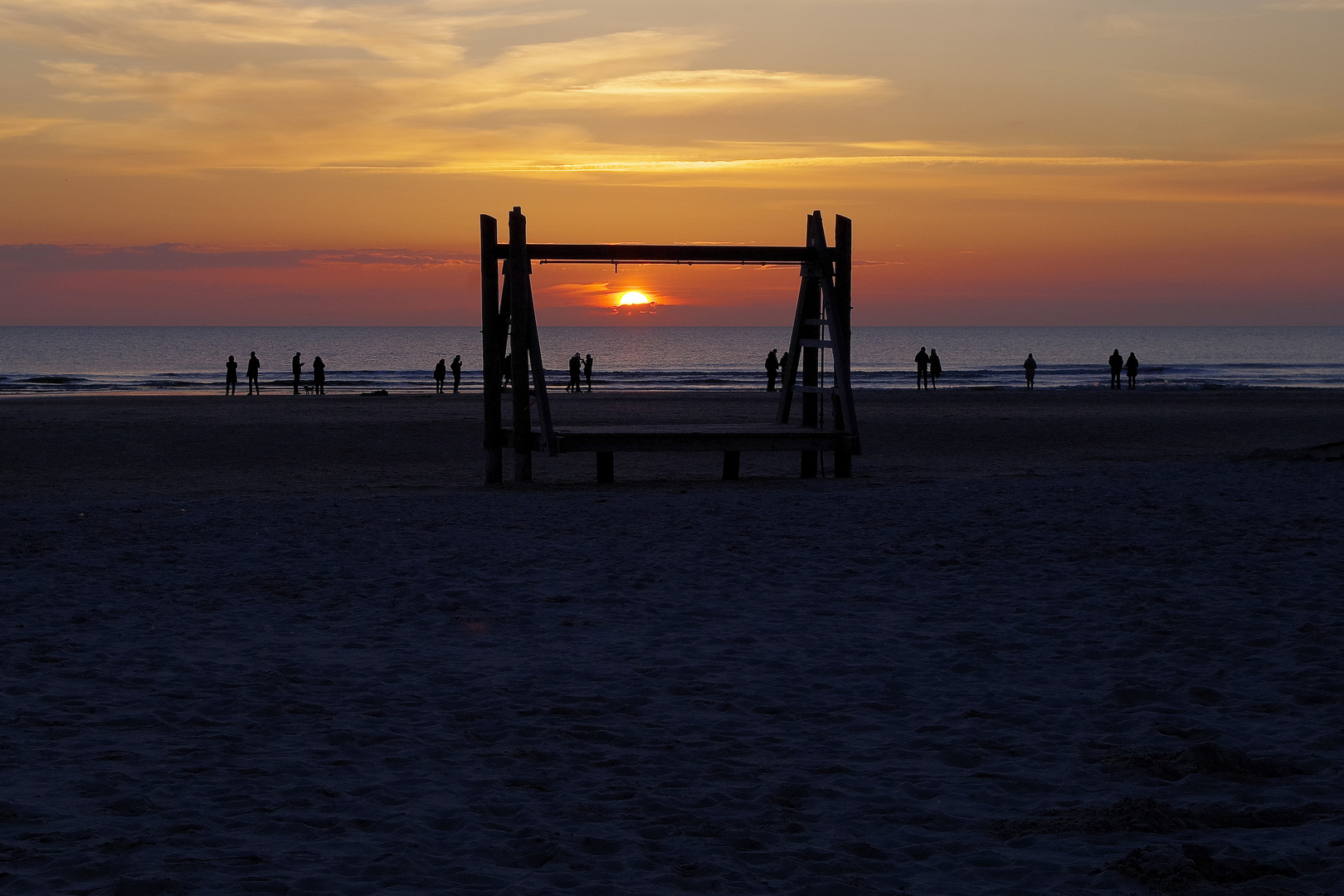 Durchblick am Strand