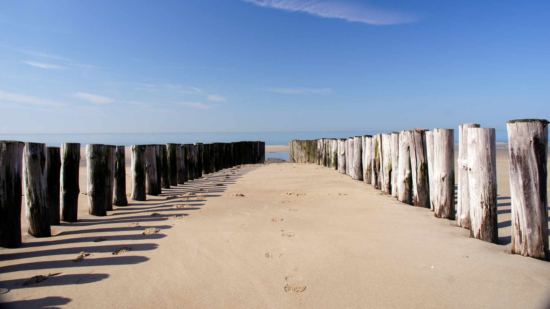 Durchblick am Strand