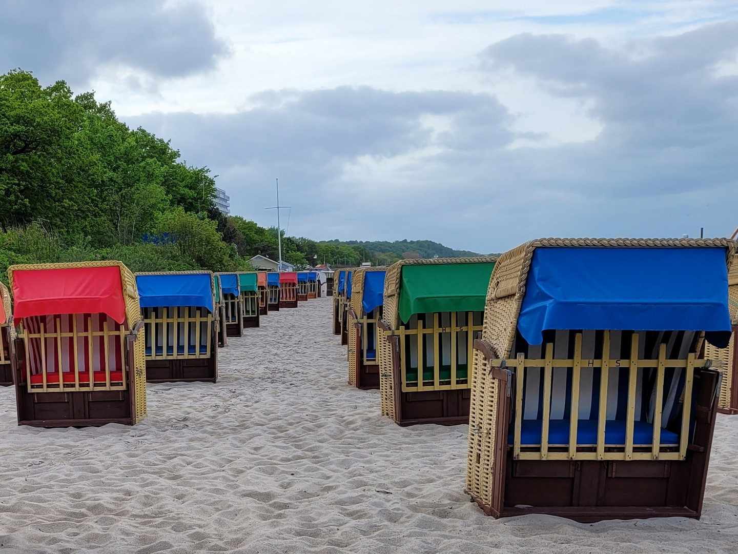 Durchblick am Strand