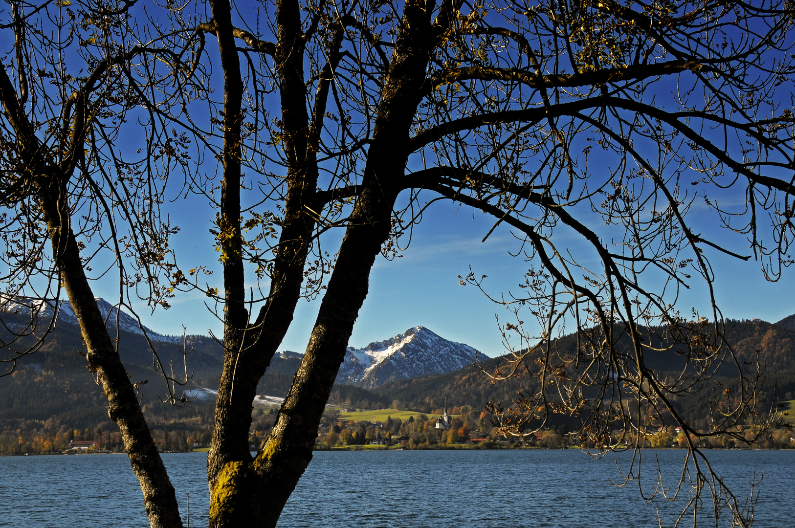 Durchblick am Tegernsee...