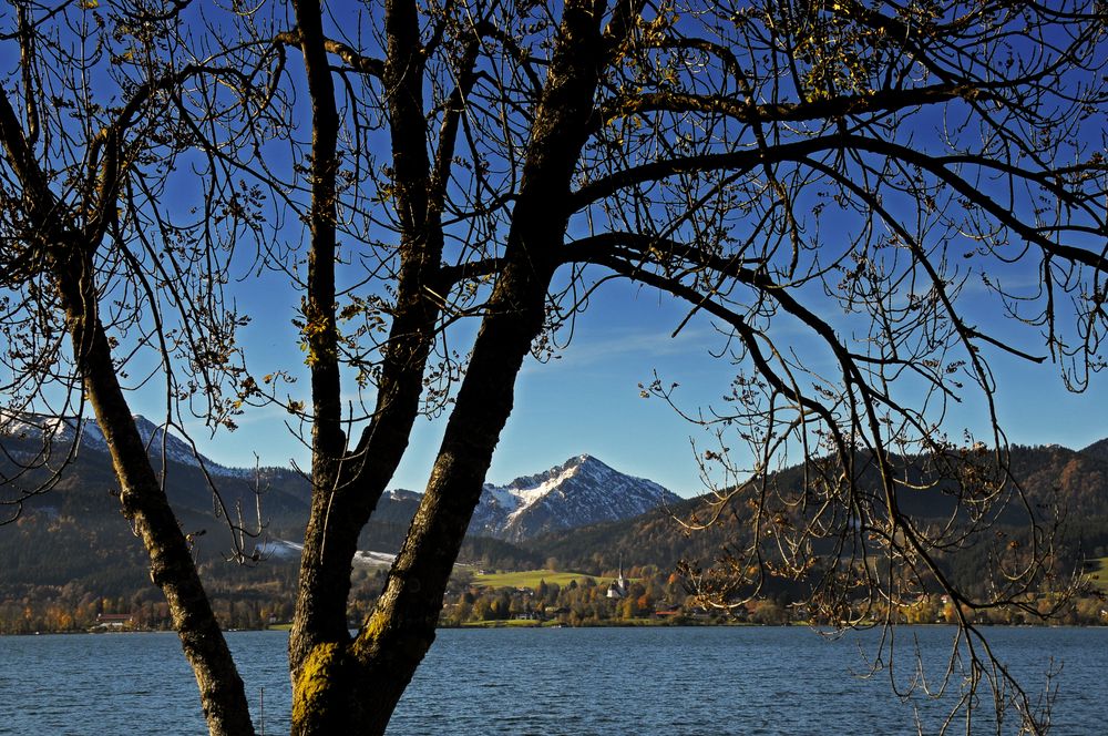 Durchblick am Tegernsee...