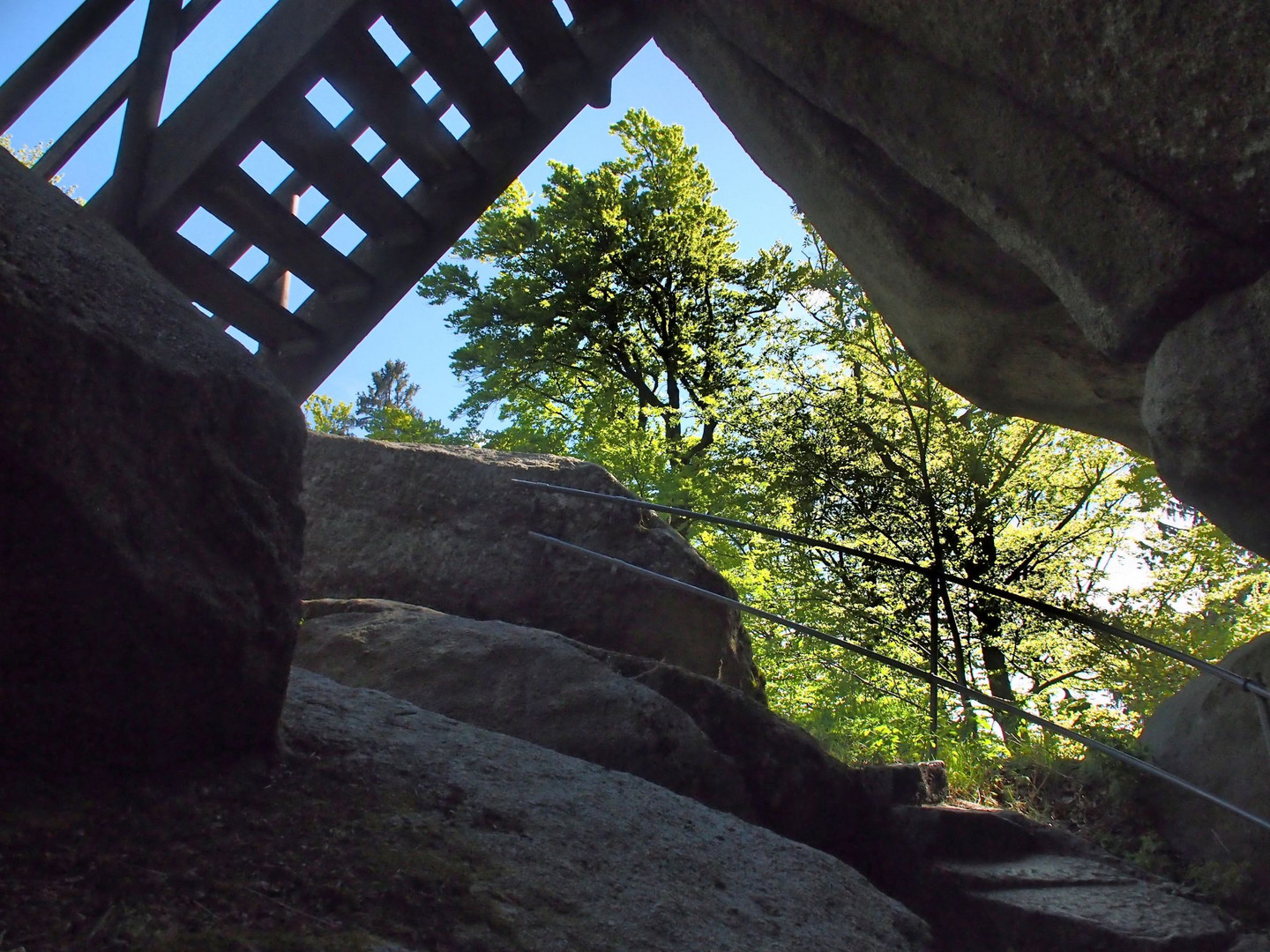 Durchblick am Waldstein