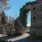 Durchblick Aquädukt auf Kassel 