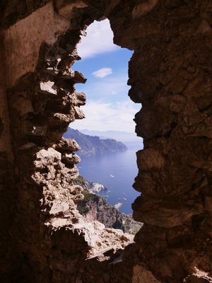 Durchblick auf Amalfi