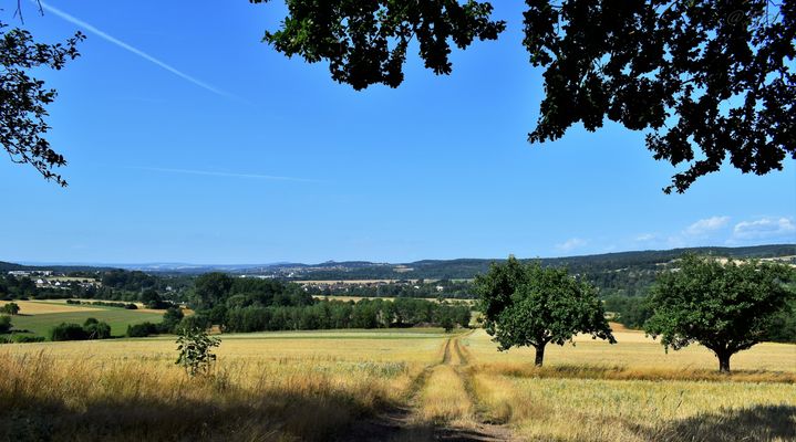 Durchblick auf das Gleiberger Land