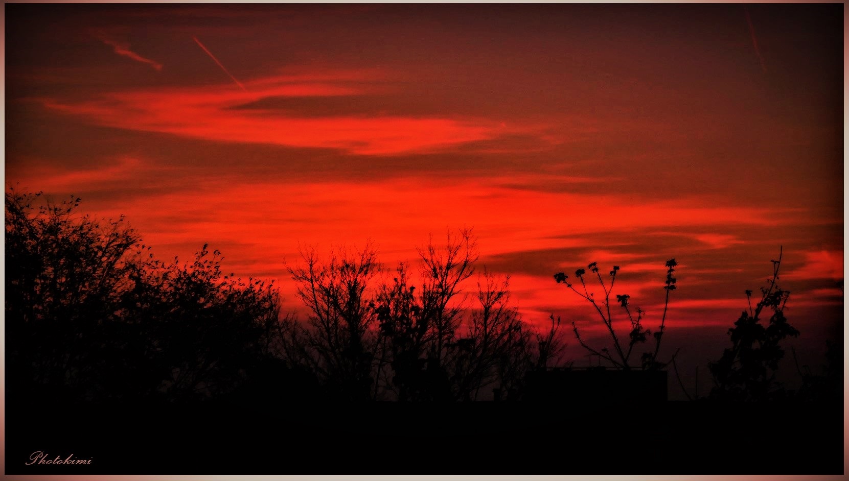 Durchblick auf das Morgenrot