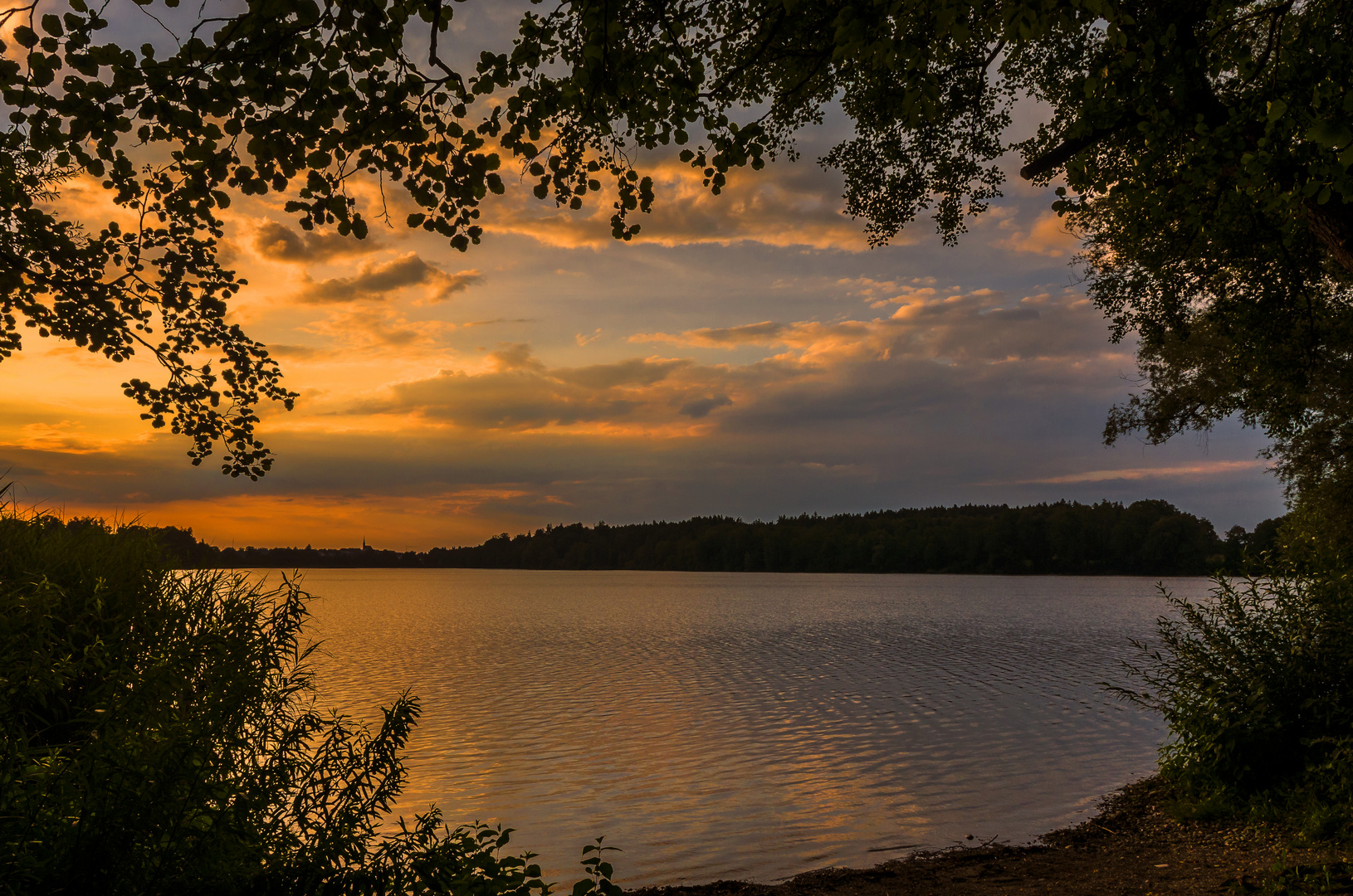 Durchblick auf den Abtsee