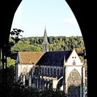 Durchblick auf den Altenberger Dom