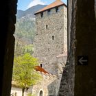 Durchblick auf den Bergfried