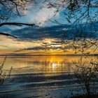 Durchblick auf den Chiemsee