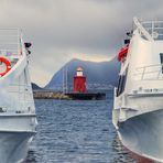 Durchblick auf den Leuchtturm