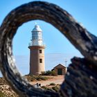 Durchblick auf den Leuchtturm