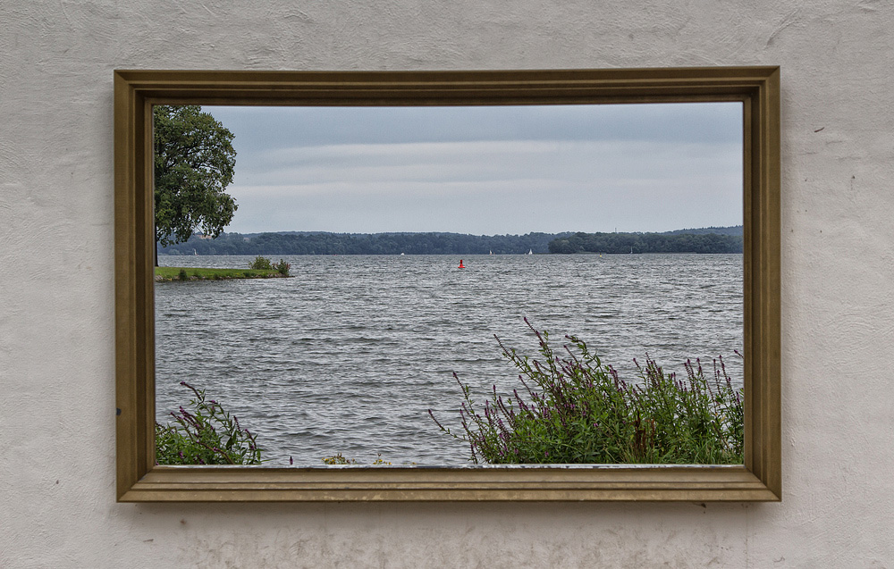 Durchblick auf den Schweriner See!