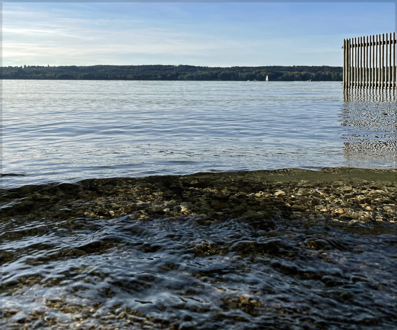 Durchblick auf den Seegrund...