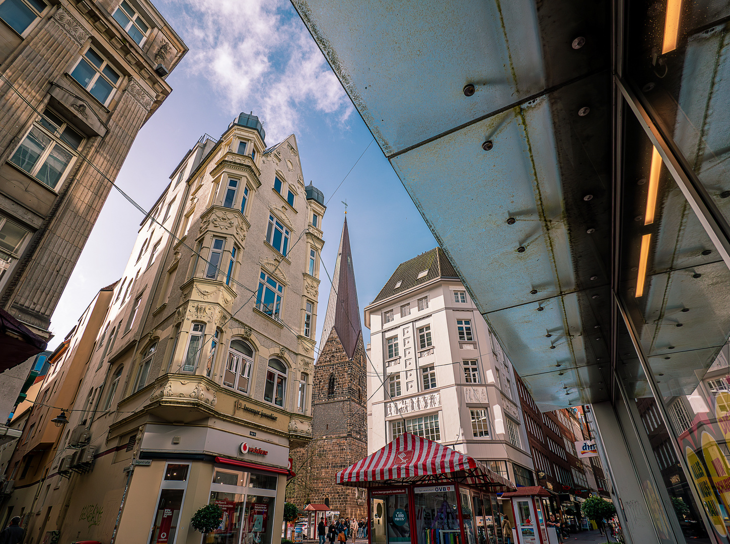 Durchblick auf den St. Petri-Dom