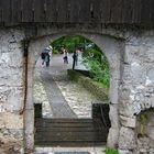 Durchblick auf der Burg Bled