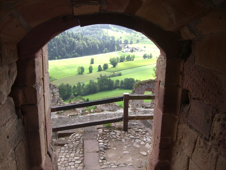 Durchblick auf der Hochburg