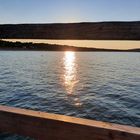 Durchblick auf der Seebrücke in Göhren