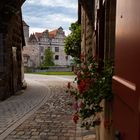 Durchblick auf die Burg