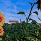 Durchblick auf die Kirche