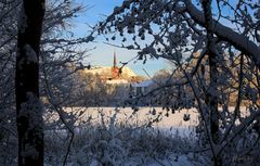 Durchblick auf die Klosterkirche