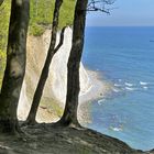 Durchblick auf die Kreidefelsen