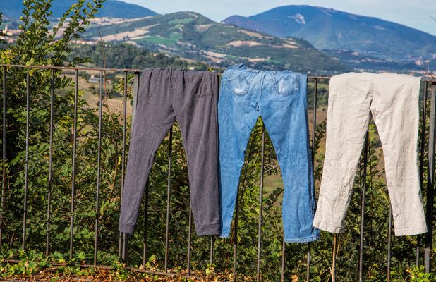 Durchblick auf die Landschaft