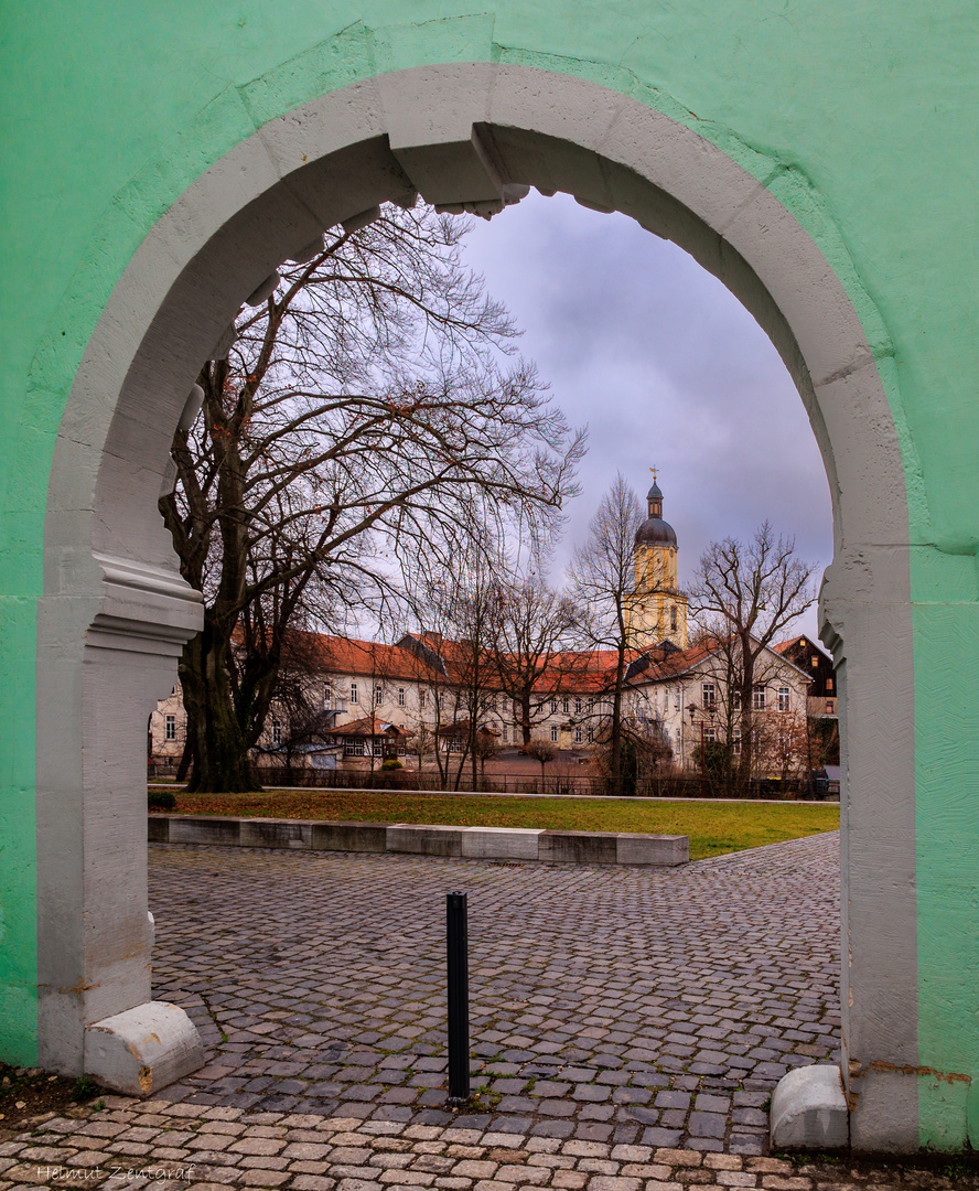 Durchblick auf die Michaelisschule