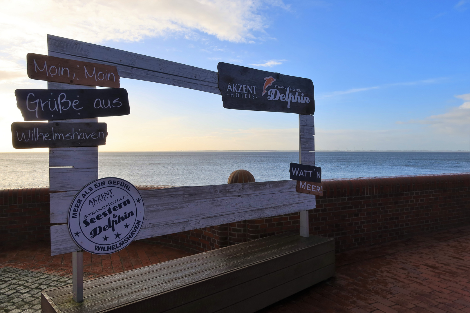 Durchblick auf die Nordsee 