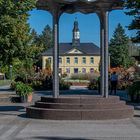 Durchblick auf die Salinenklinik