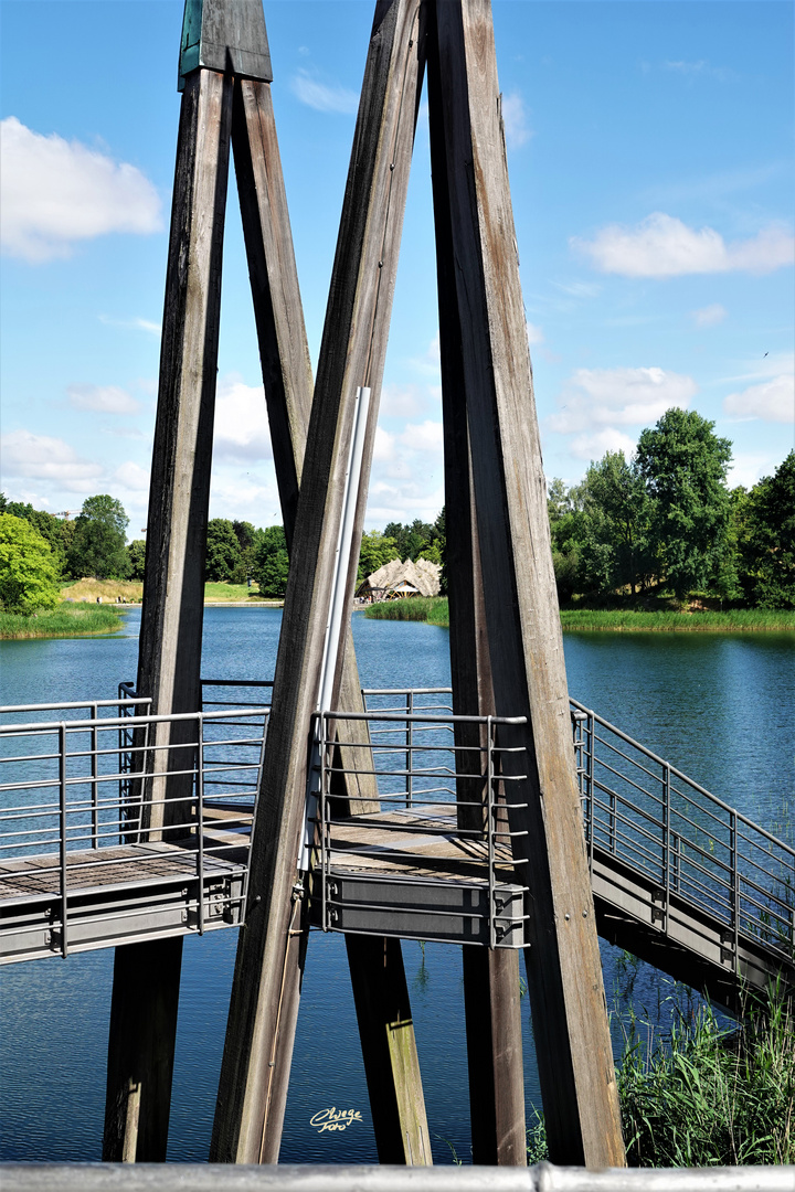 Durchblick auf die Seeterrassen