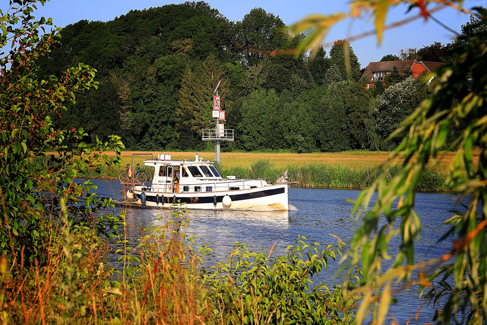 Durchblick auf die Weser