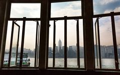 Durchblick auf Hongkong Island