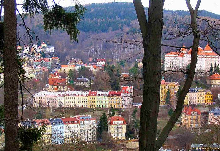 Durchblick auf Karlsbad