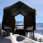 Durchblick auf Kasten und Kamor