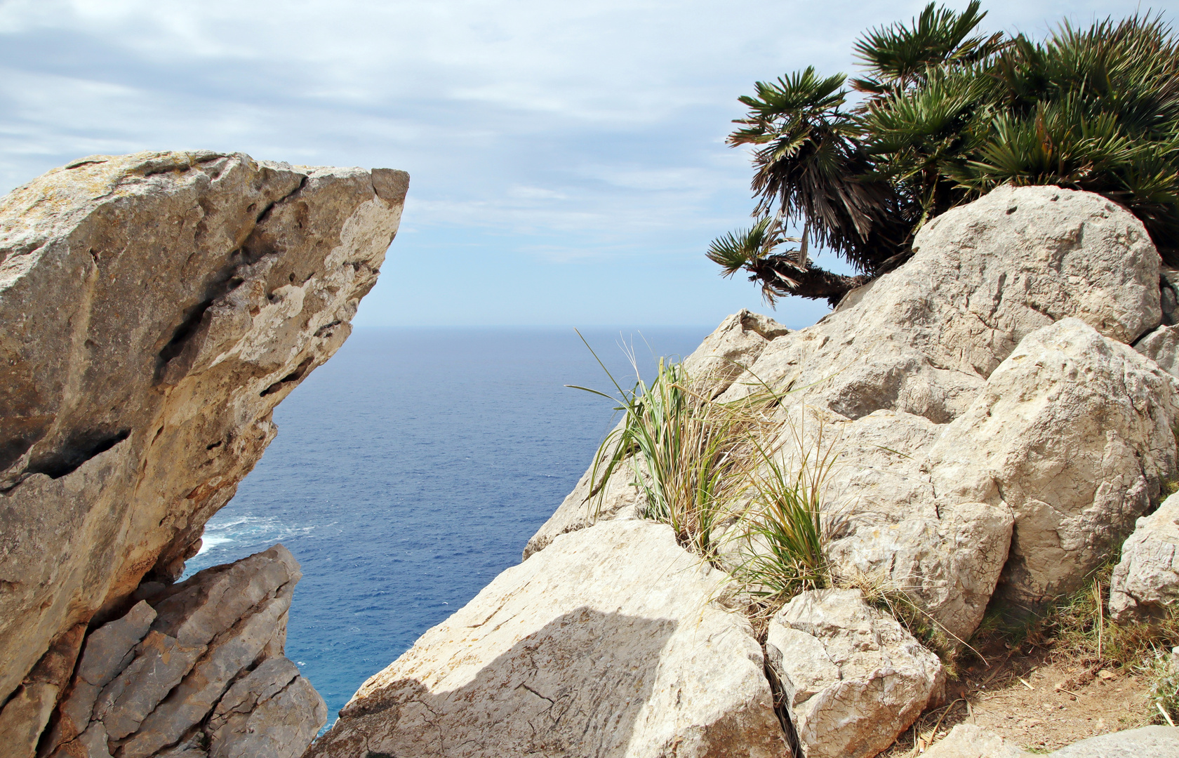 Durchblick auf Meer