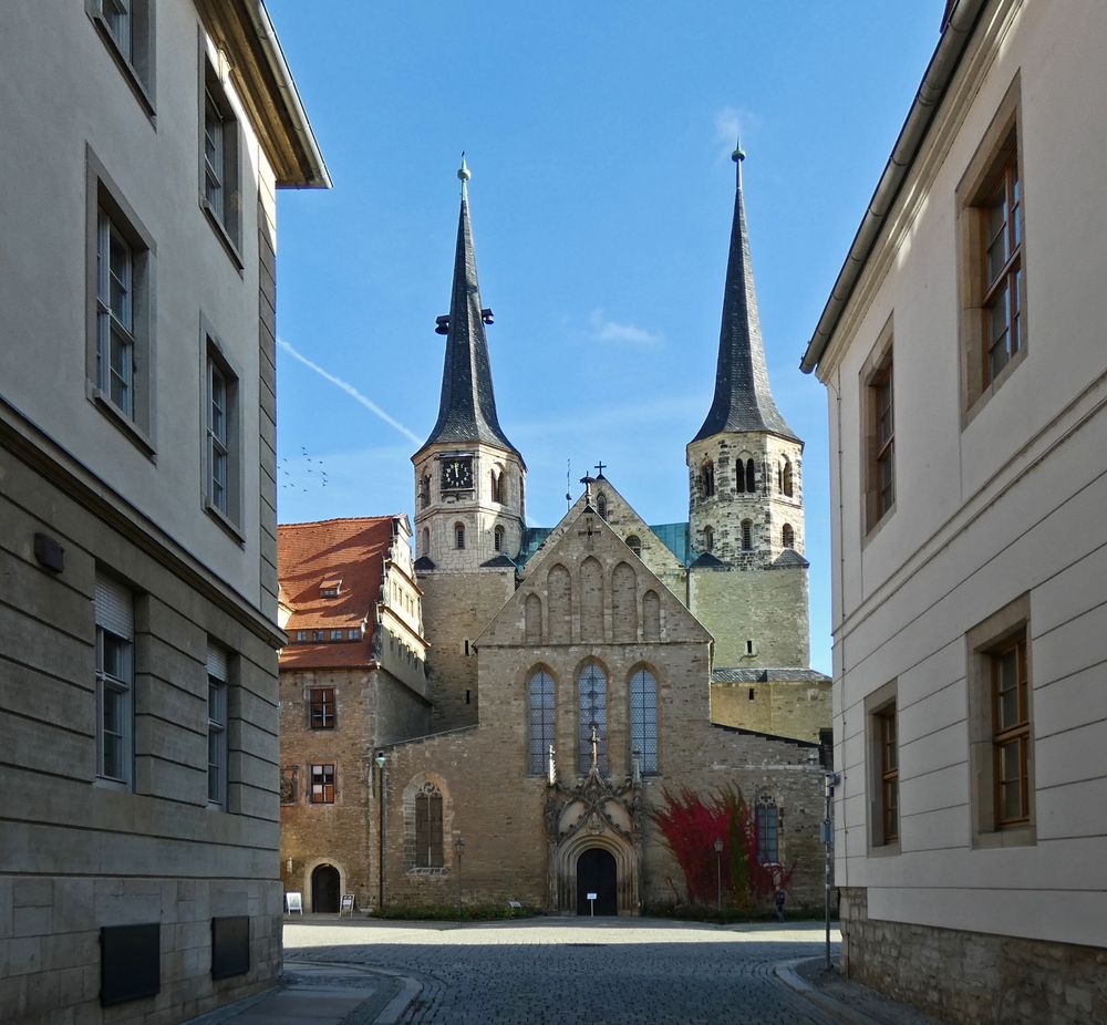 Durchblick auf Merseburger Dom