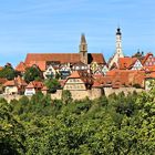 Durchblick auf Rothenburg