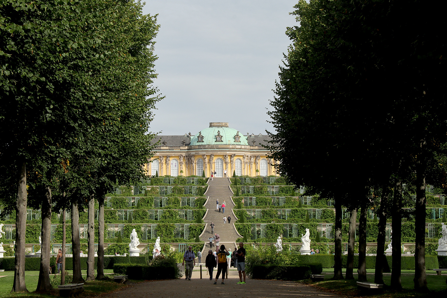 Durchblick auf Sansouci