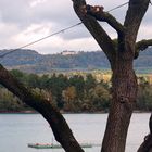 Durchblick auf Schloss Heiligenberg - 730 m NN