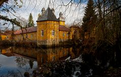 Durchblick auf Schloss Holte