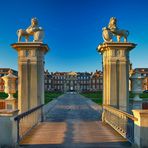 Durchblick auf Schloss Nordkirchen