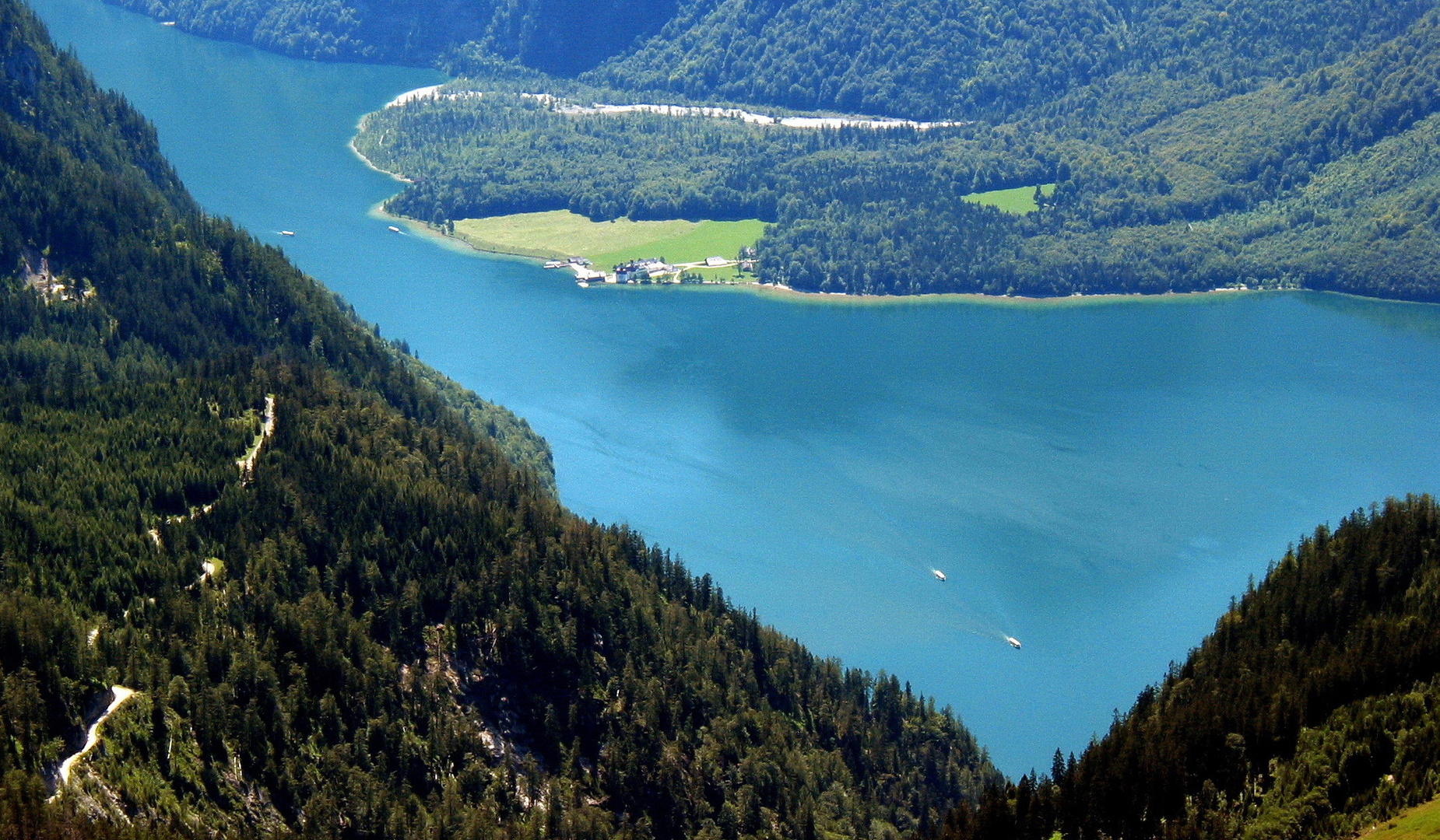 Durchblick auf St. Bartholomä