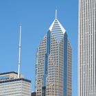 Durchblick auf Two Prudential Plaza