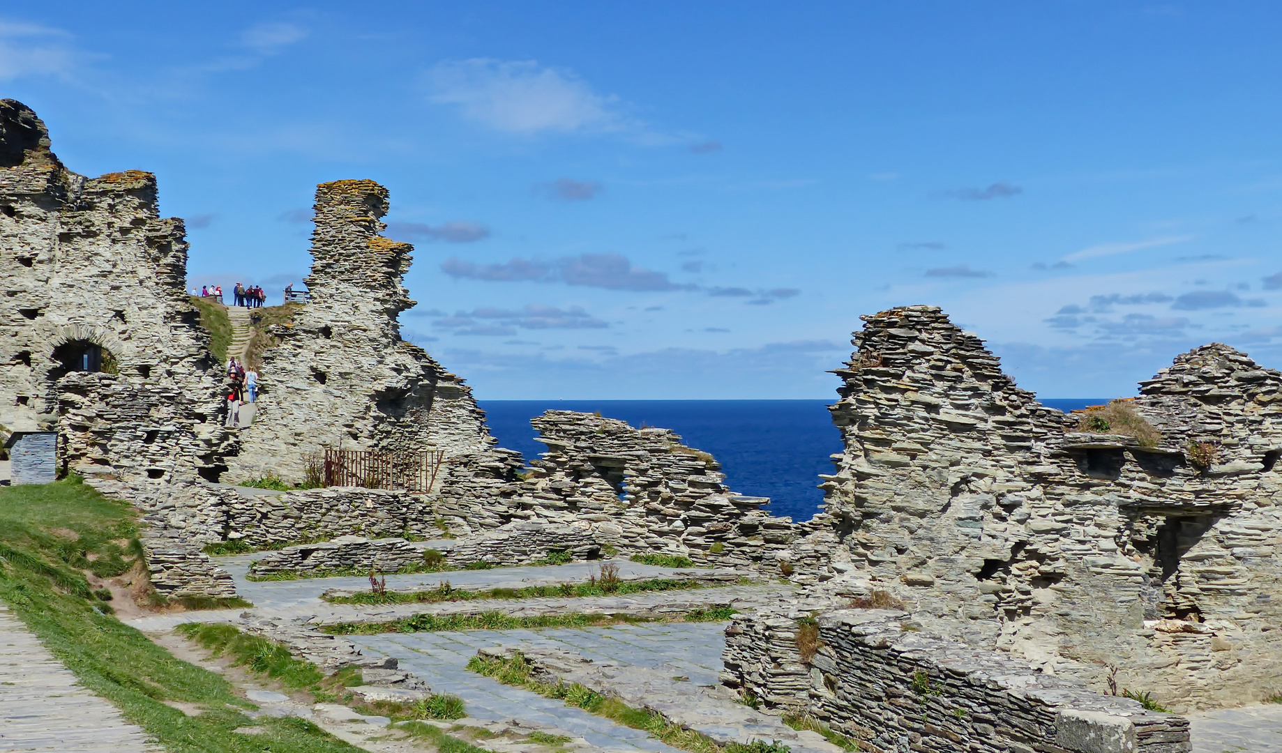 Durchblick aufs Meer