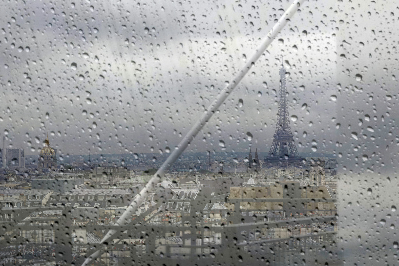 Durchblick bei Regen