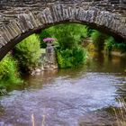 Durchblick, Brücke in Monreal/Eifel